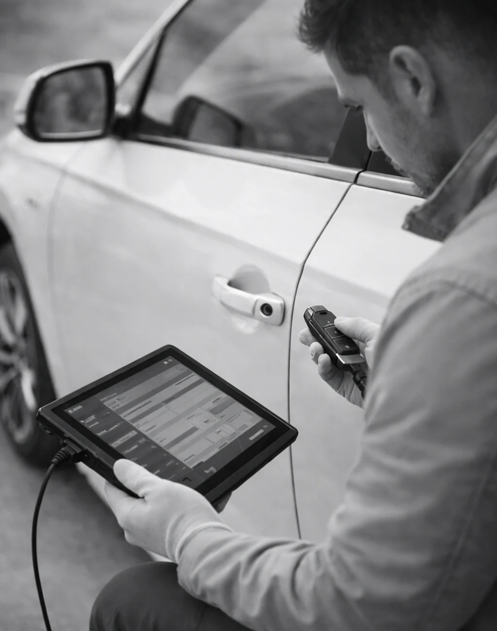 Reparação e troca de fechaduras de portas de carros